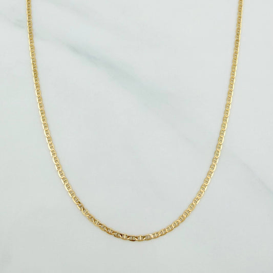 Cadena Escalera 1.95 g / 50 cm / 1.4 mm Oro Amarillo 18K
