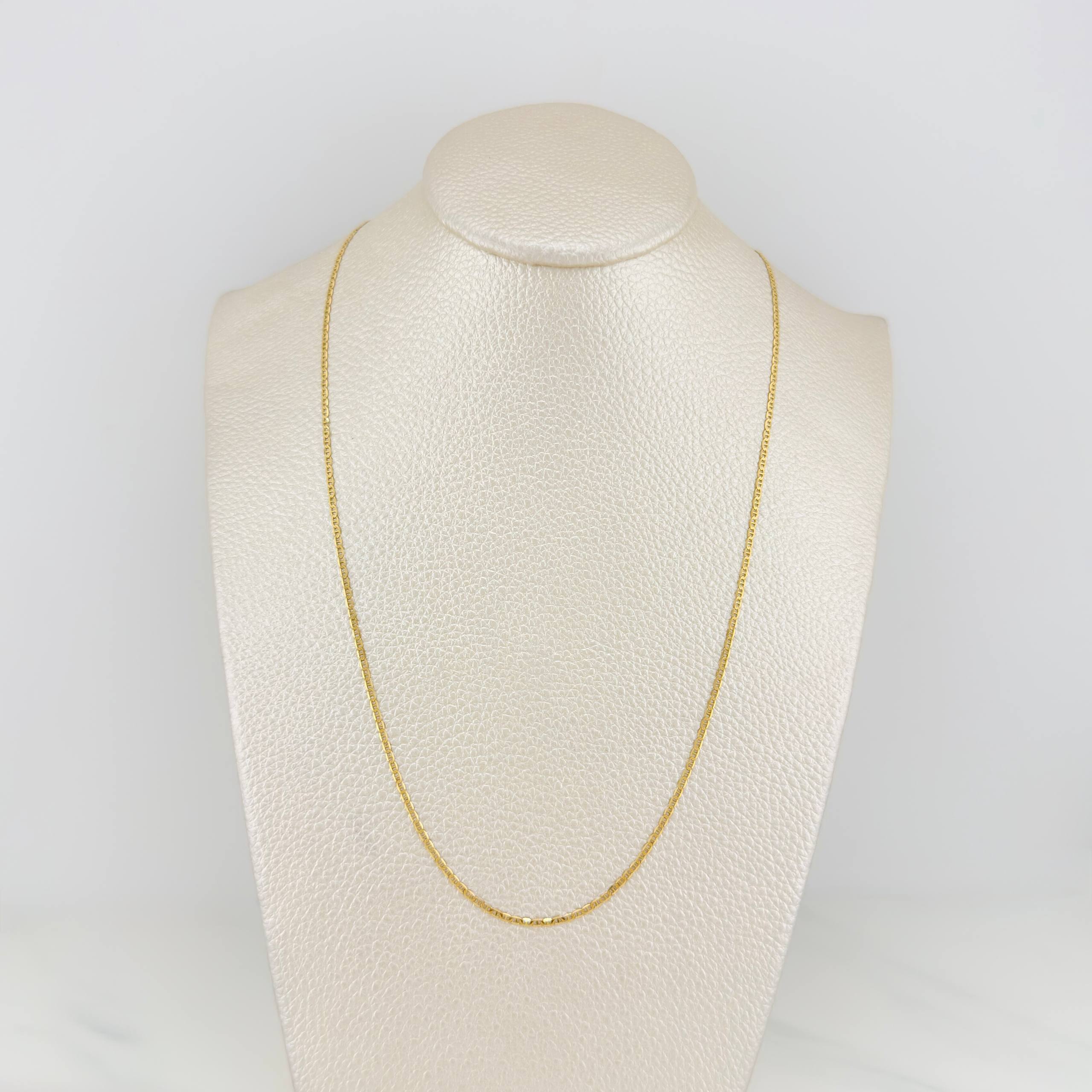 Cadena Escalera 1.75 g / 45 cm / 1.25 mm Oro Amarillo 18K