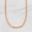 Cadena Militar Media Luna 15.35 g / 50 cm / 3 mm Oro Rosa 18K