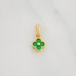 Dije Trebol 0.95 g / 1.6 cm Oro Amarillo 18K