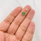 Dije Trebol 0.95 g / 1.6 cm Oro Amarillo 18K