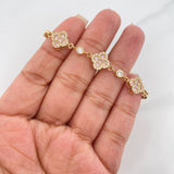 Pulso Trebol 10.15 g / 17 cm / 4.1 mm Oro Amarillo 18K