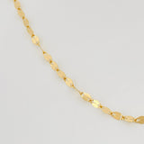 Cadena Flor Espejo 1.05 g / 45 cm / 1.85 mm Oro Amarillo 18K