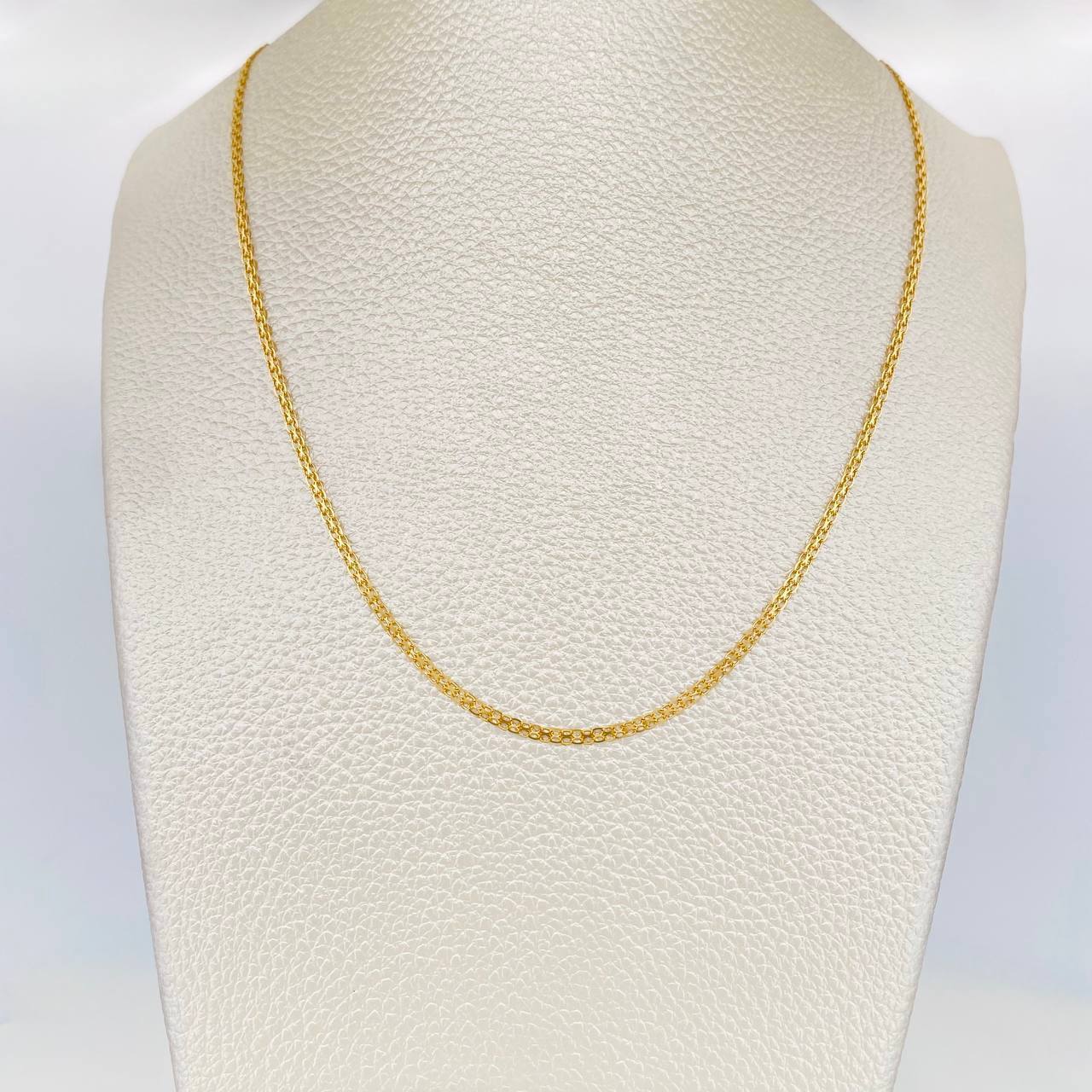 Cadena China 2.45 g / 60 cm / 1.8 mm Oro Amarillo 18K