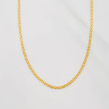 Cadena China 2.65 g / 60 cm / 1.9 mm Oro Amarillo 18K