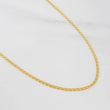 Cadena China 2.8g / 40cm / 1.45mm Oro Amarillo 18K