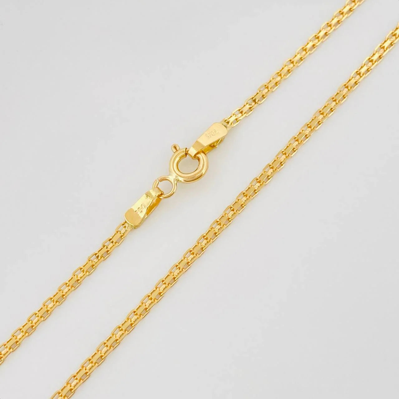 Cadena China 2.8g / 40cm / 1.45mm Oro Amarillo 18K