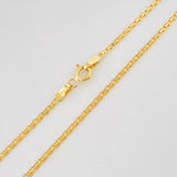 Cadena China 2.75 g / 40.2 cm / 1.63 mm Oro Amarillo 18K