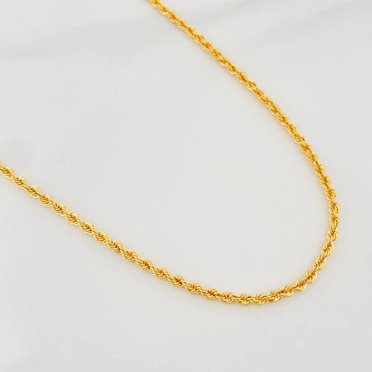 Cadena Lazo 3 g / 50.5 cm / 2.19 mm Oro Amarillo 18K