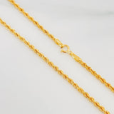 Cadena Lazo 3.15 g / 60 cm / 2.13 mm Oro Amarillo 18K