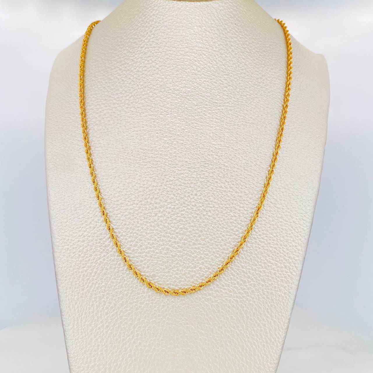 Cadena Lazo 3.15 g / 60 cm / 2.13 mm Oro Amarillo 18K