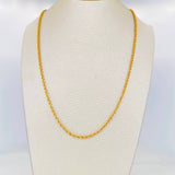 Cadena Lazo 3 g / 50.5 cm / 2.19 mm Oro Amarillo 18K