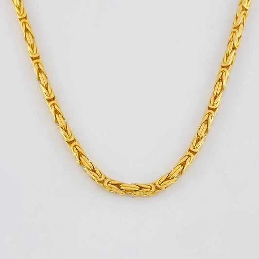Cadena Peruana 18.35g / 60cm / 2.75mm Oro Amarillo 18K
