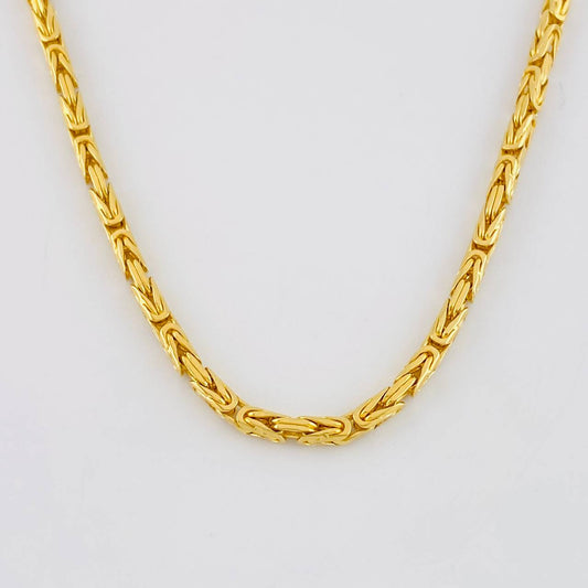 Cadena Peruana 24 g / 61 cm / 2.2 mm Oro Amarillo 18K