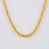Cadena Peruana 24 g / 61 cm / 2.2 mm Oro Amarillo 18K