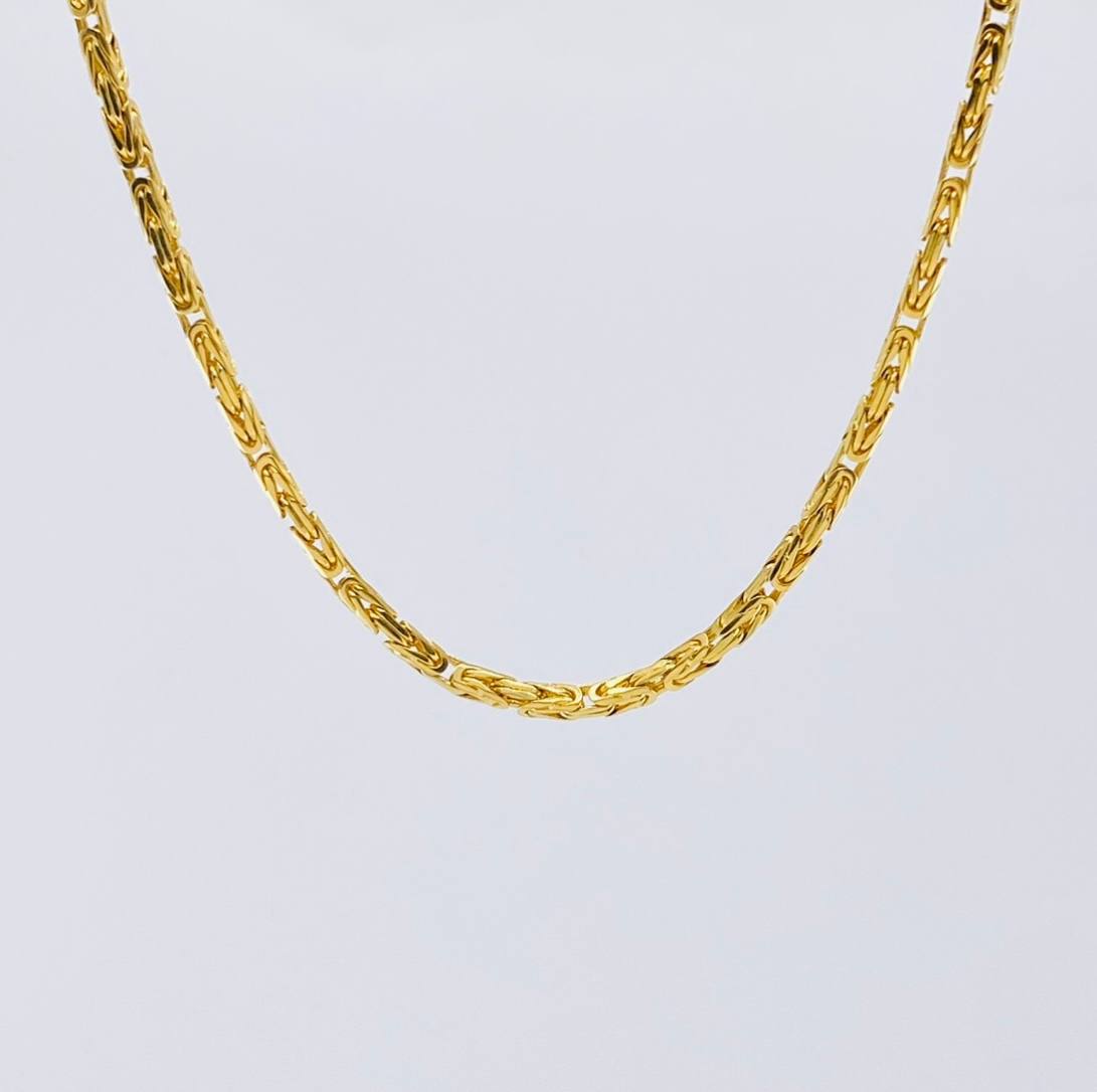 Cadena Peruana 24 g / 61 cm / 2.2 mm Oro Amarillo 18K
