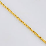 Cadena Peruana 24 g / 61 cm / 2.2 mm Oro Amarillo 18K
