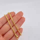 Cadena Peruana 24 g / 61 cm / 2.2 mm Oro Amarillo 18K