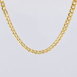 Cadena Cubana 10 g / 61 cm / 3.9 mm Oro Amarillo 18K