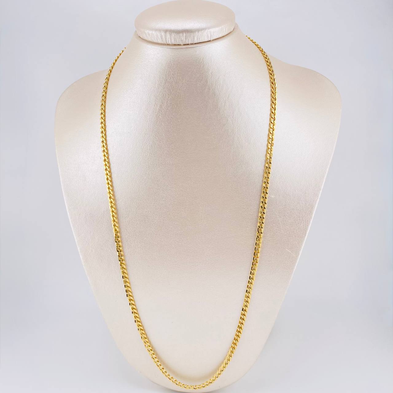Cadena Cubana 6 g / 62.5 cm / 2.9 mm Oro Amarillo 18K