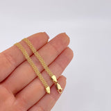 Cadena China 5.9 g / 61.5 cm / 3.7 mm Oro Amarillo 18K
