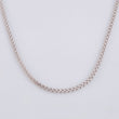 Cadena Franco 8.25g / 50cm / 2mm Oro Blanco 18K