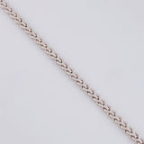 Cadena Franco 8.25g / 50cm / 2mm Oro Blanco 18K