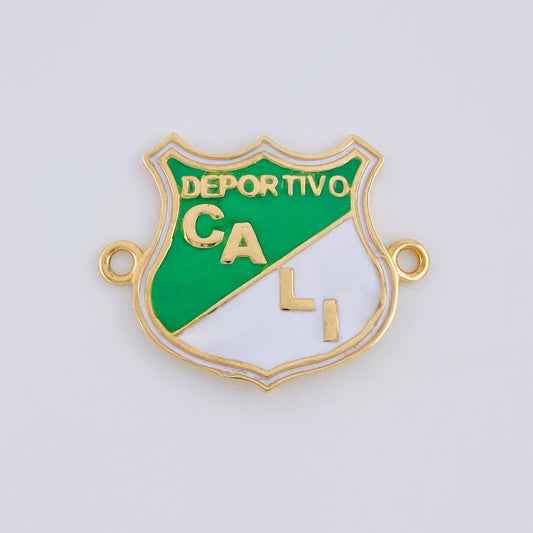 Herraje Deportivo Cali 2.5 g / 3.5 cm Oro Amarillo 18K
