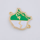 Herraje Deportivo Cali 2.5 g / 3.5 cm Oro Amarillo 18K