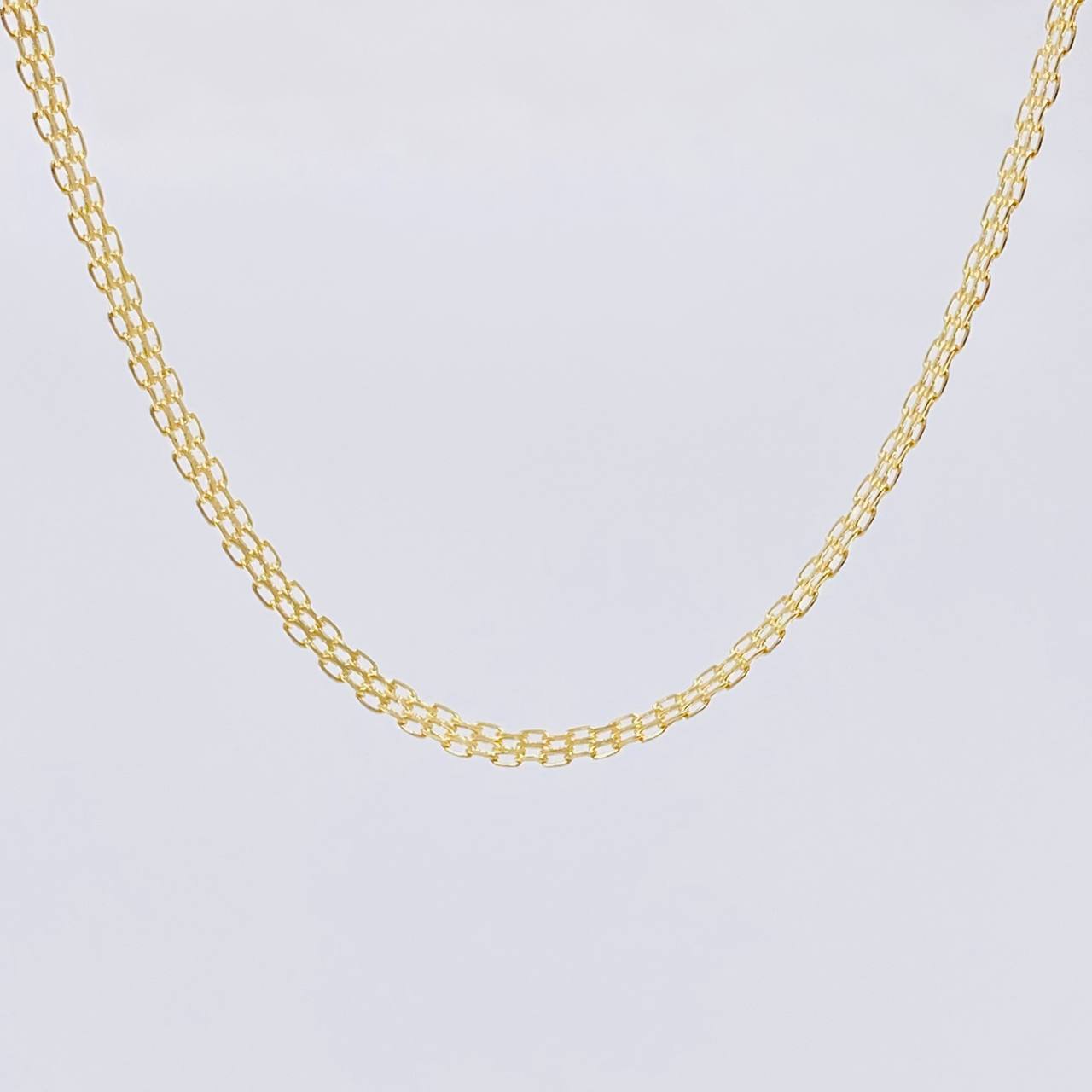 Cadena China 8.1 g / 60.5 cm / 4.3 mm Oro Amarillo 18K