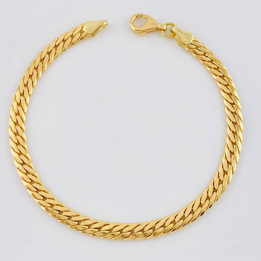 Pulso Serpiente 6.35 g / 19 cm / 4.7 mm Oro Amarillo 18K