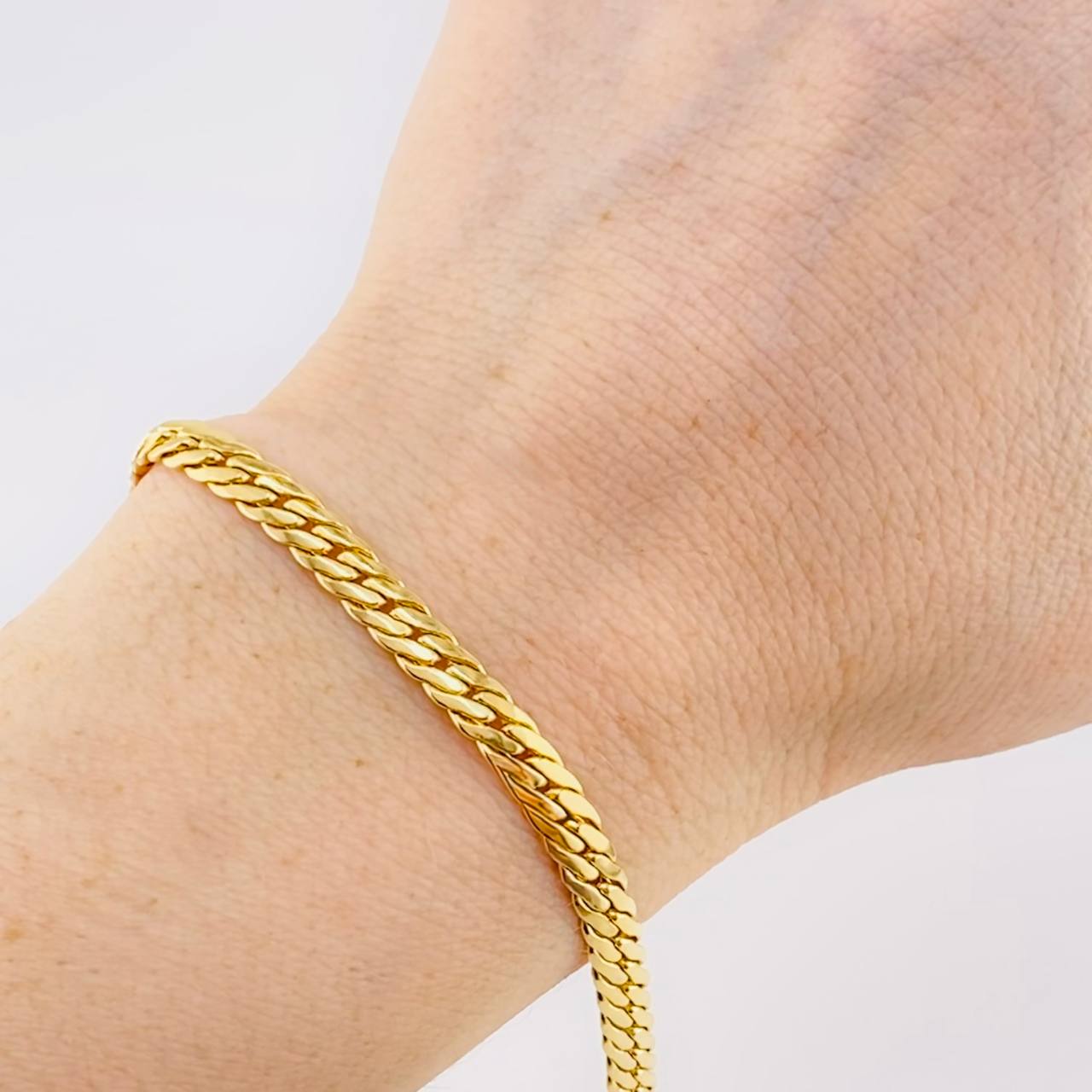 Pulso Serpiente 6.3 g / 19 cm / 4.7 mm Oro Amarillo 18K