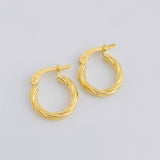 Candongas Sofi 1 g / 2.5 cm Oro Amarillo 18K