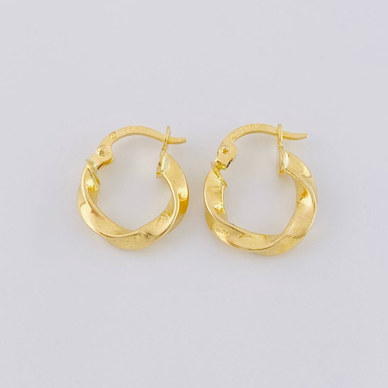 Candongas Clau 1.25 g / 2.5 cm Oro Amarillo 18K