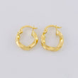 Candongas Clau 1.25 g / 2.5 cm Oro Amarillo 18K