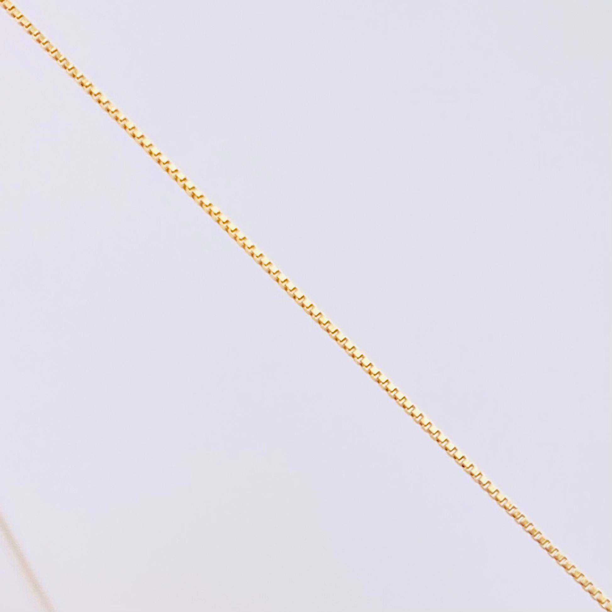 Cadena Veneciana + Dije Cuadrado Esmeralda 23Pts / 1.9 g / 17 3/4 in Oro Amarillo 18K (Joya) (A.C)