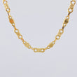 Cadena Rustica Esposas Infinitas 12.8gr / 61cm / 5.25mm Oro Amarillo 18K