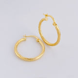 Candongas Rox 1.45gr / 2.5cm / Oro Amarillo 18K