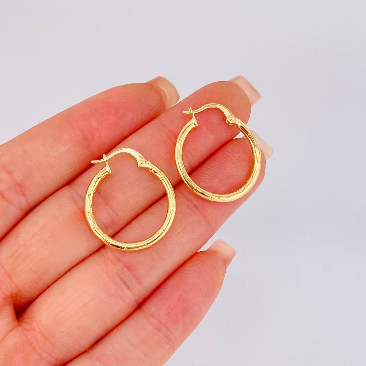 Candongas Rox 1.5gr / 2.5cm / Oro Amarillo 18K