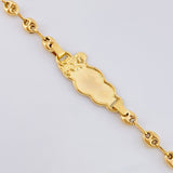 Pulso Bebé Gc Nube Angel 1.95gr / 14.5cm / 3.7mm Oro Amarillo 18K