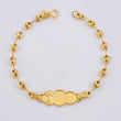 Pulso Bebé Gc Nube Divino Niño 1.85gr / 14.5cm / 3.7mm Oro Amarillo 18K ©