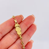 Pulso Bebé Gc Nube Divino Niño 1.85gr / 14.5cm / 3.7mm Oro Amarillo 18K ©