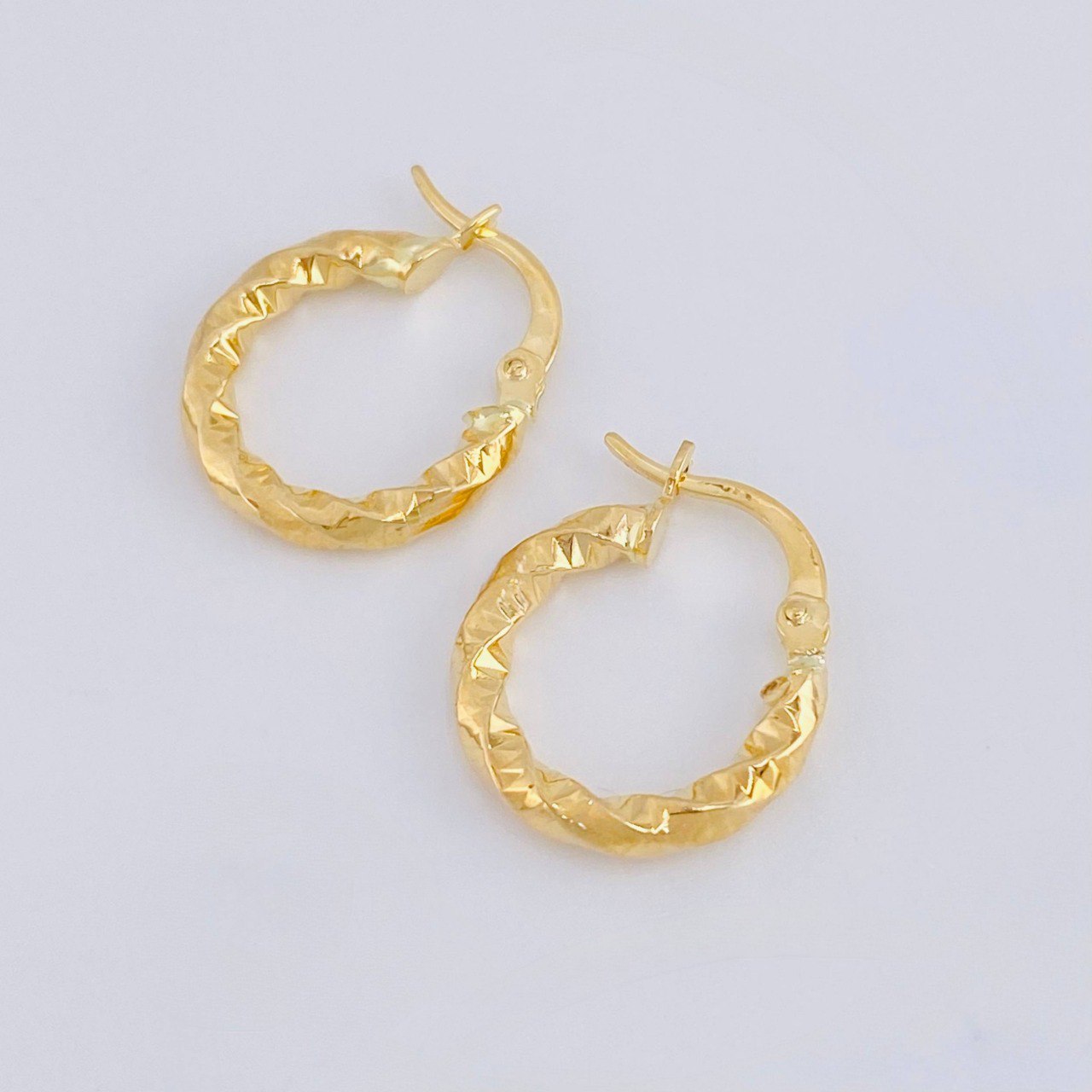 Candongas Carlota 1.6gr / 1.8cm / Oro Amarillo 18K *