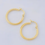 Candongas Lucy 1.55gr / 2.5cm / Oro Amarillo 18K