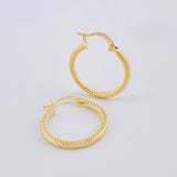 Candongas Lucy 1.55gr / 2.5cm / Oro Amarillo 18K