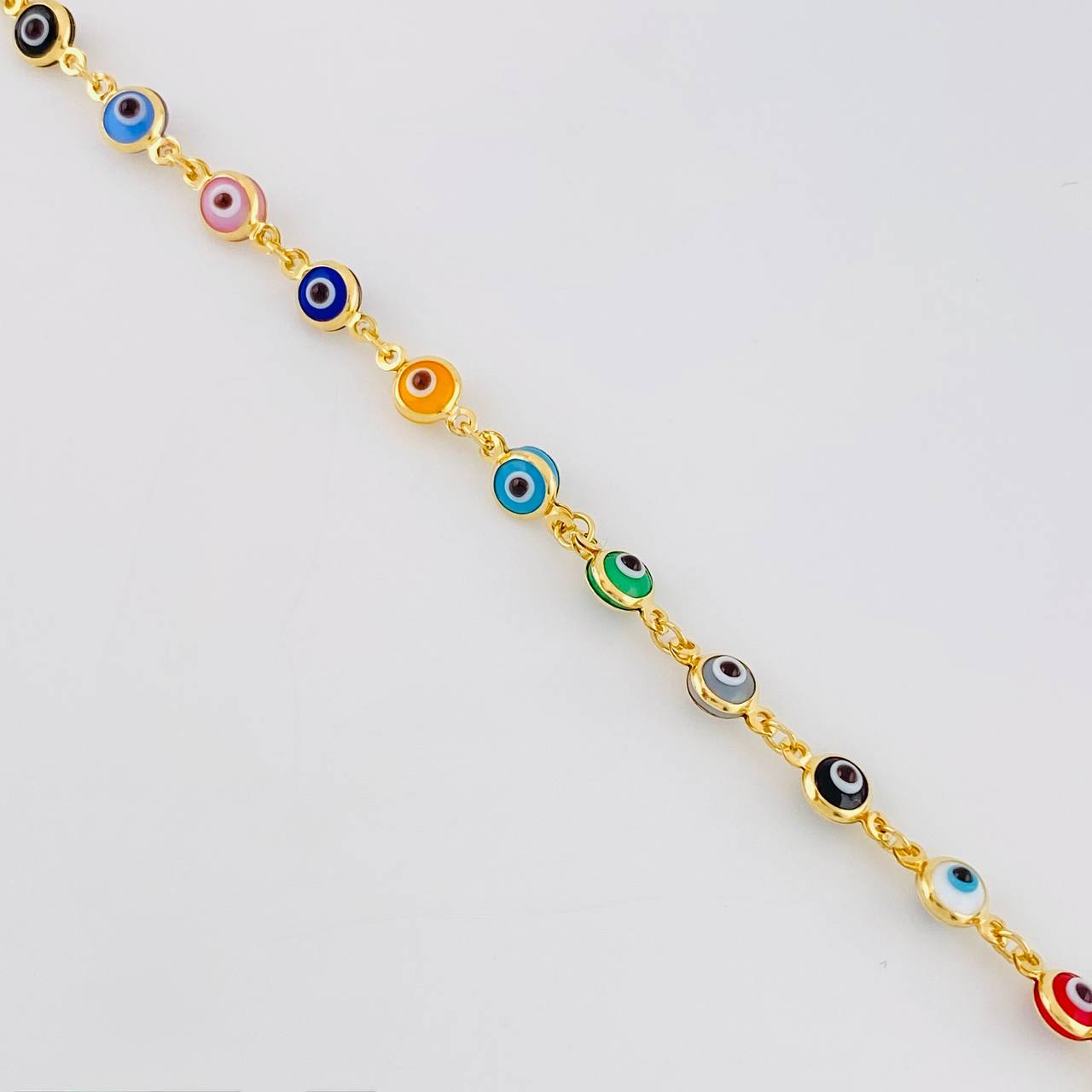Pulso Ojo Turco 3.7g / 18.9cm / 4.95mm Oro Amarillo 18K