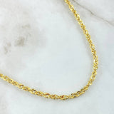 Cadena Lazo Roll-On 6.6gr / 60cm / Oro Amarillo +3 18K ©