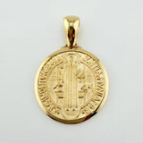 Dije San Benito 4.8gr / 3.1cm / Oro Amarillo 18K