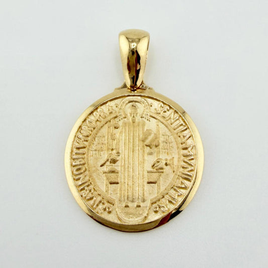 Dije San Benito 4.95gr / 3.1cm / Oro Amarillo 18K