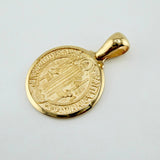 Dije San Benito 4.95gr / 3.1cm / Oro Amarillo 18K